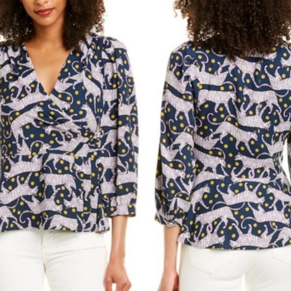 Kate Spade Panthera Blouse - Picture 1 of 9